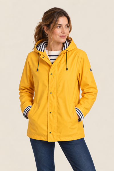 Ciré mixte zippé capuche doublure polaire Stratus