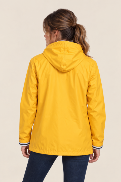 Ciré mixte zippé capuche doublure polaire Stratus