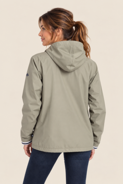 Ciré mixte zippé capuche doublure polaire Stratus