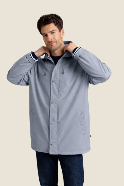 Ciré mixte zippé capuche doublure polaire Stratus