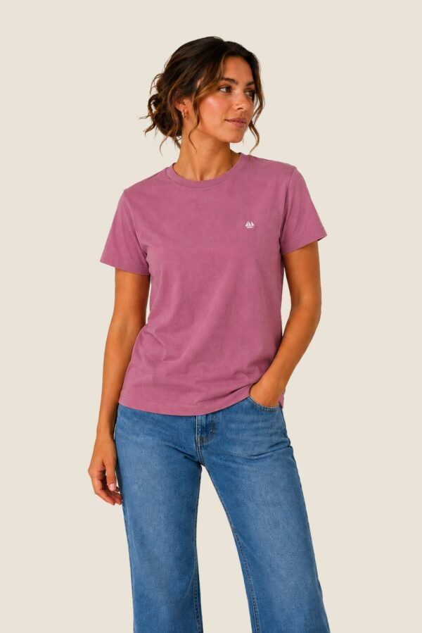 Tee-shirt femme écoresponsable manches courtes LIORA